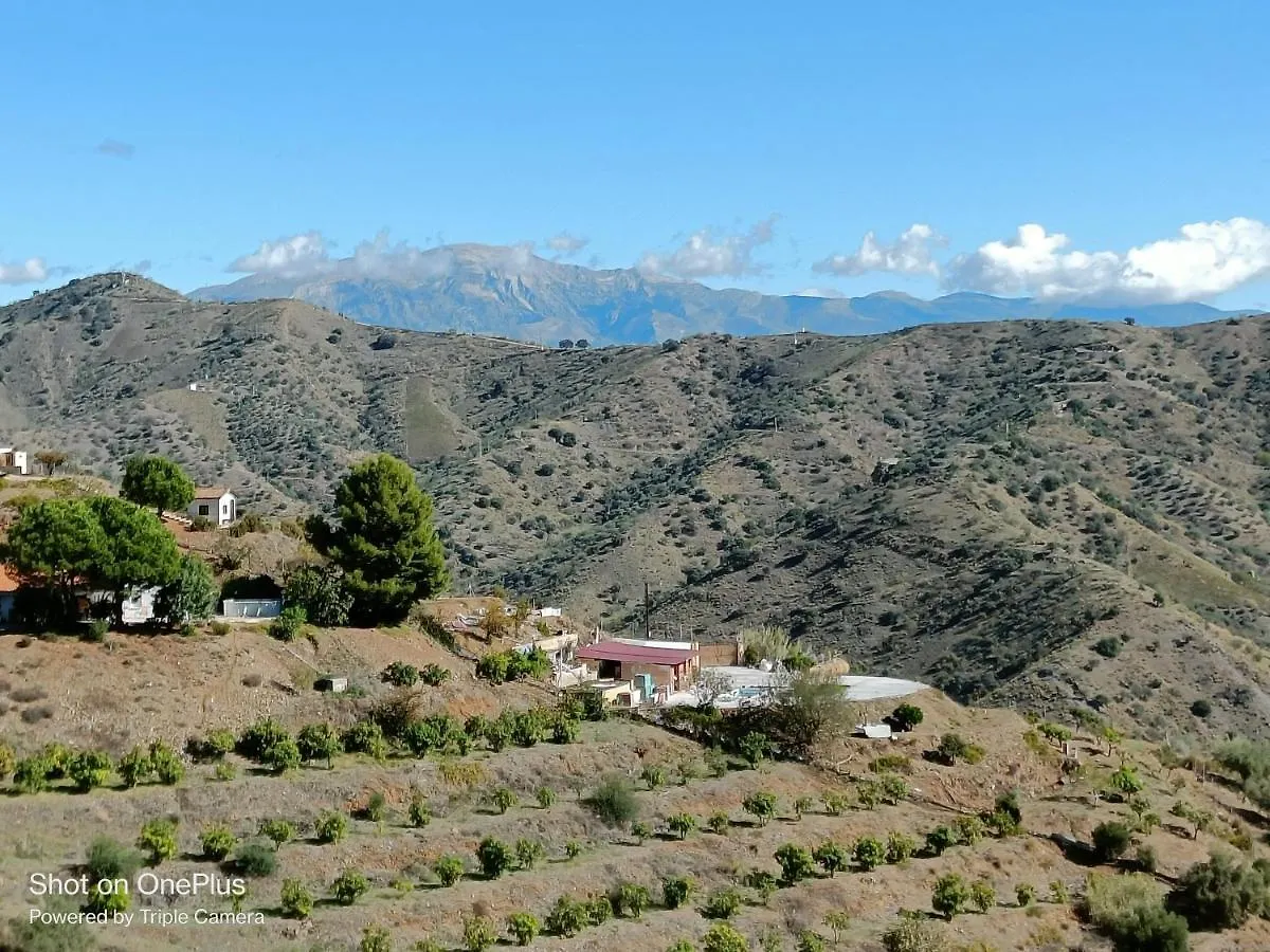 Casa Medina - Private Villa With Terrace And Sea View, 25 Minutes From Malaga Moclinejo