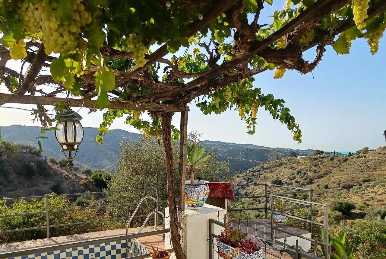 Casa Medina - Private Villa With Terrace And Sea View, 25 Minutes From Malaga Moclinejo