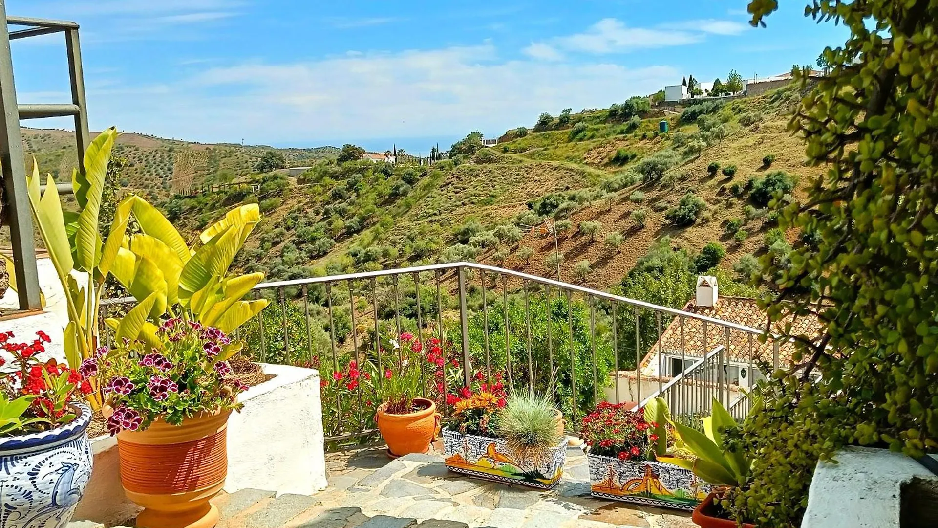 Сasa de vacaciones Casa Medina - Private Villa With Terrace And Sea View, 25 Minutes From Malaga Moclinejo España