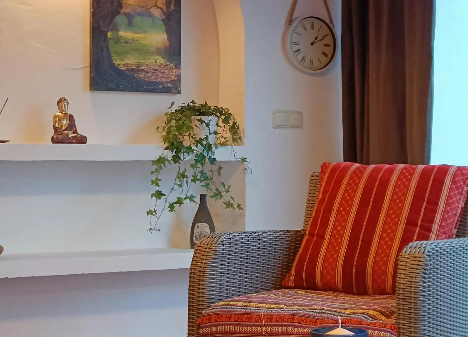 Vakantiehuis Casa Medina - Private Villa With Terrace And Sea View, 25 Minutes From Malaga Moclinejo