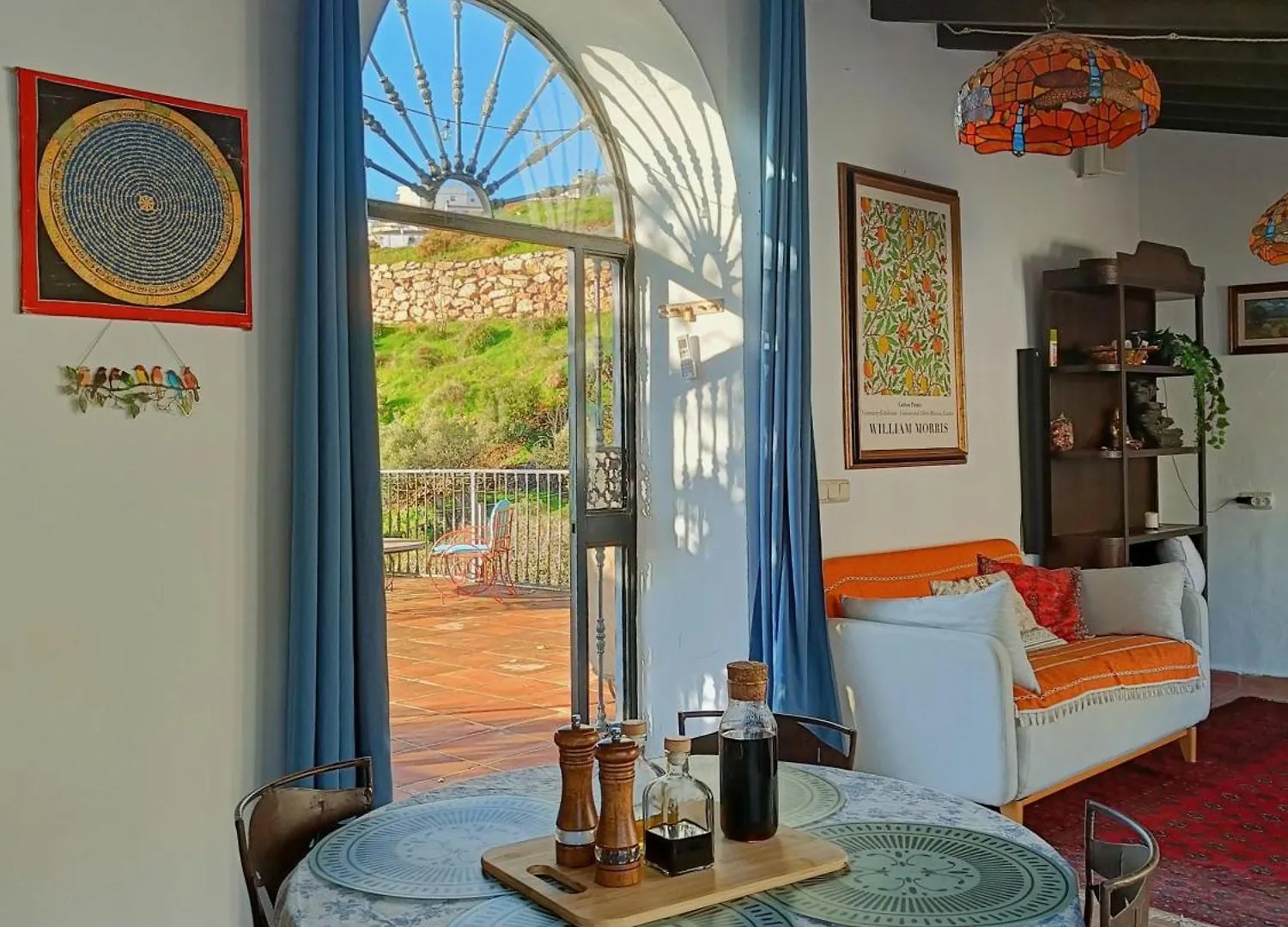 Casa Medina - Private Villa With Terrace And Sea View, 25 Minutes From Malaga Moclinejo