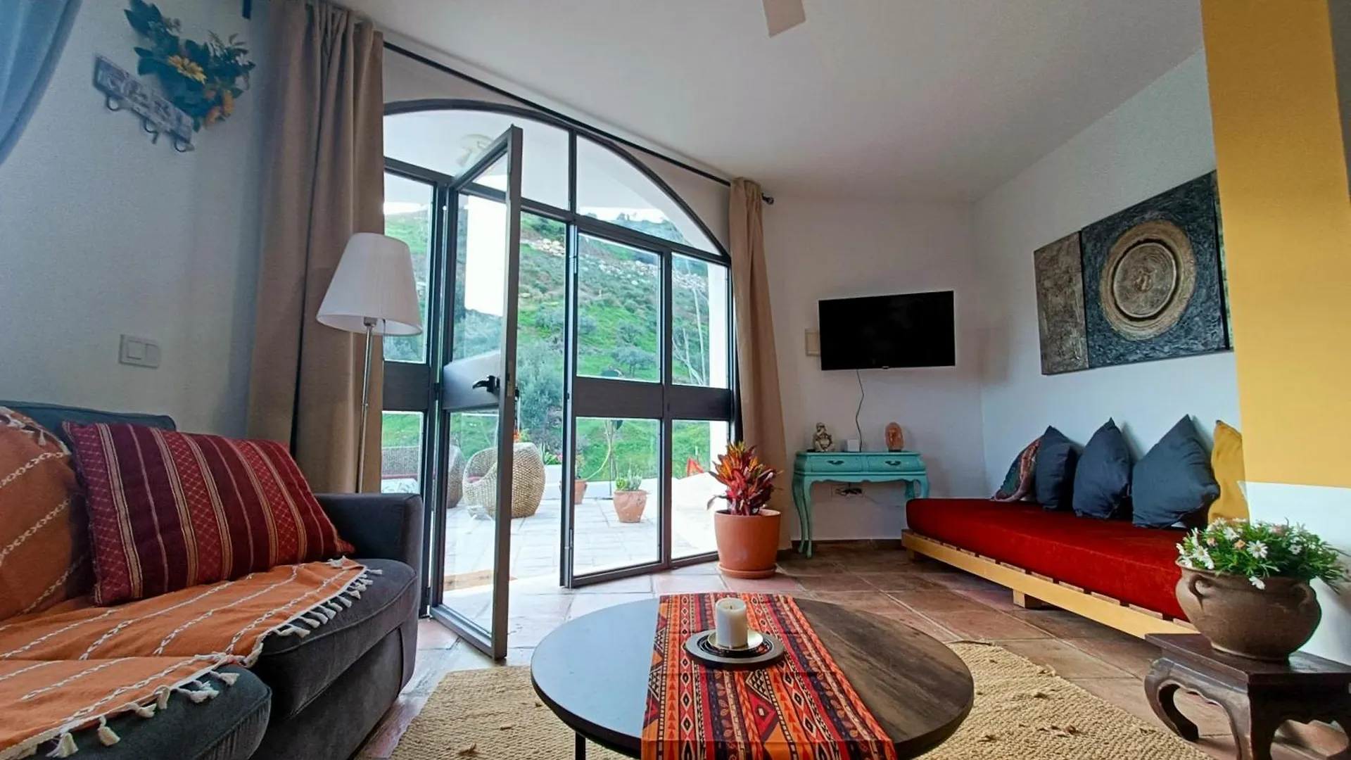 Casa Medina - Private Villa With Terrace And Sea View, 25 Minutes From Malaga Moclinejo 0*,  Spanje